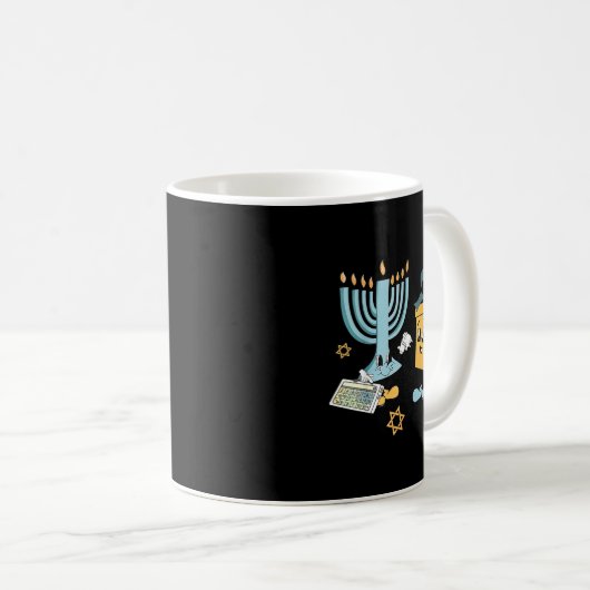 Mug Hanukkah Aac Speech Therast Slp Communication Acce (Devant droit)