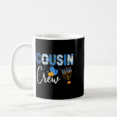 Mug Hanukkah Cousin Crew Matching Family Christmas Paj (Gauche)