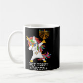 Mug Hanukkah Dabbing Unicorn Not Today Santa Jewnicorn (Gauche)