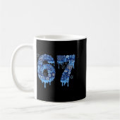 Mug Hanukkah Six Seven 67 Meme Funny Dreidel Menorah S (Gauche)