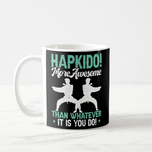 Mug Hapkido Martial Coréen Autodéfense (Gauche)