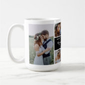 Mug Happily Ever After Photo Collage Wedding Keepsake (Gauche)