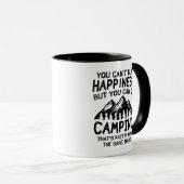 Mug Happiness Camping (Devant droit)