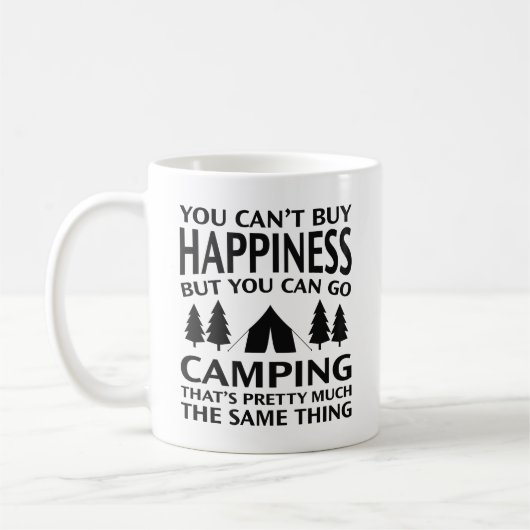 Mug Happiness Camping (Gauche)