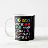 Mug Happy 100 Days Of School 100th Day Of School Kids  (Gauche)