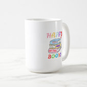 MUG HAPPY 100 DAYS OF THE BOOKS FIRST DAY OF SCHOOL (Devant droit)