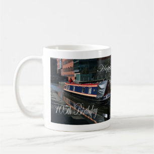 Mug Happy 105th Birthday canal boat