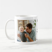 Mug  Happy 1st Father's Day Daddy Personalized 2 Photo (Gauche)