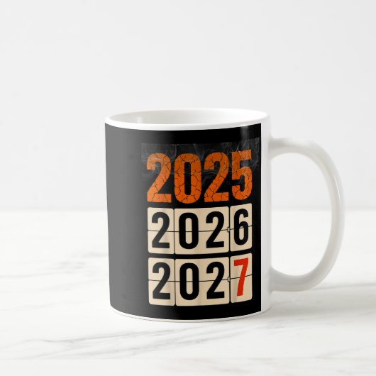 Mug Happy 2026 2027 New Year Funny 67 Meme Six Seven M (Droite)