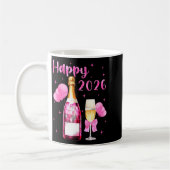 Mug Happy 2026 Cheers To A New Year 2026 Champagne Coq (Gauche)