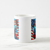 Mug Happy 4 JUILLET T-shirt (Centre)