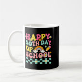 Mug Happy 50th Day Of School Retro Teacher Students Sm (Gauche)