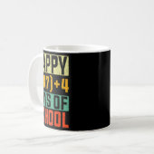 Mug Happy 67 Days Of School Math Teacher Students Six (Devant gauche)