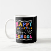 Mug Happy 67 Days Of School Math Teacher Students Six (Gauche)