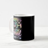 Mug Happy 67 Days Of School Math Teacher Students Six (Devant gauche)
