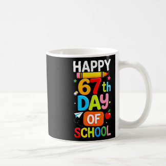 Mug Happy 67th Day Of School Teacher Kids Six Seven 6