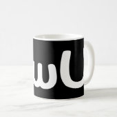 Mug Happy Anime Face Emoticon (Devant droit)