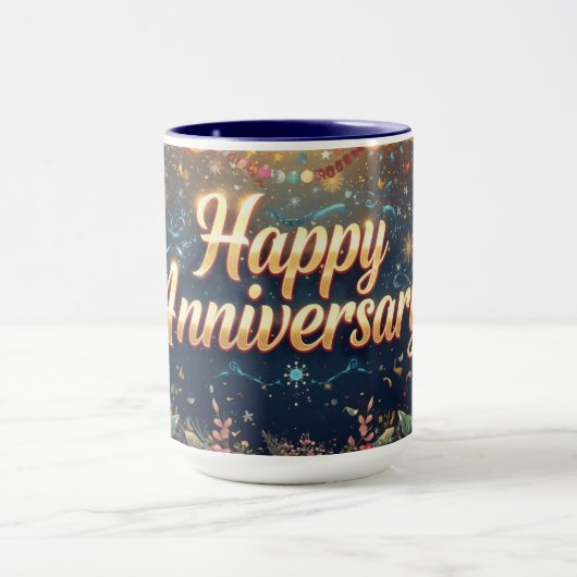 Mug Happy Anniversery (Centre)