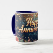 Mug Happy Anniversery (Devant gauche)