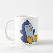 Mug Happy Baby pingouin | choisir la couleur arrière - (Gauche)