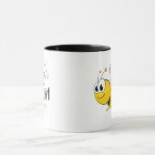 Mug Happy Bee Design (Centre)