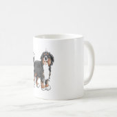 Mug Happy Bernese Mountain Dog - Comic - Chiens - Cart (Devant droit)