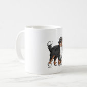 Mug Happy Bernese Mountain Dog - Comic - Chiens - Cart (Devant gauche)