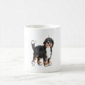 Mug Happy Bernese Mountain Dog - Comic - Chiens - Cart (Centre)