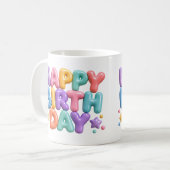 Mug Happy Birthday (Devant gauche)