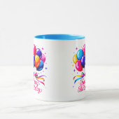 Mug Happy Birthday Balloon (Centre)