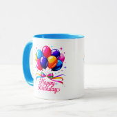Mug Happy Birthday Balloon (Devant gauche)