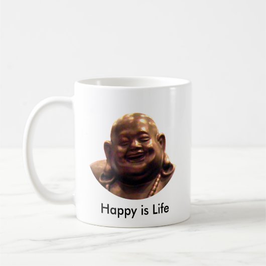Mug Happy Bouddha Shanghai 2002 Cercle Le MUSÉE Zazz (Gauche)