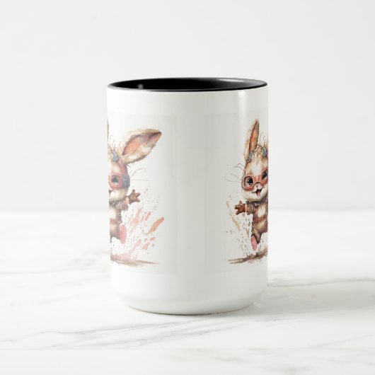 Mug Happy Bunny Combo Mug, 15 oz (Centre)