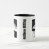 Mug Happy Camper Funny Camping Cool Randonnée graphiqu (Centre)