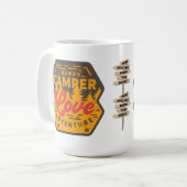 Mug Happy Camper Love Adventures (Devant gauche)