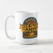 Mug Happy Camping et Love Randonnée (Gauche)