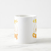 Mug Happy Camping - Joyeux design graphique (Centre)
