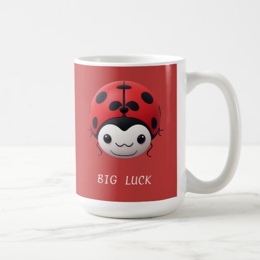 Mug Happy Cartoon Ladybug For Gift (Droite)