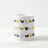 Mug Happy Chicken Country Motif animal de ferme (Centre)