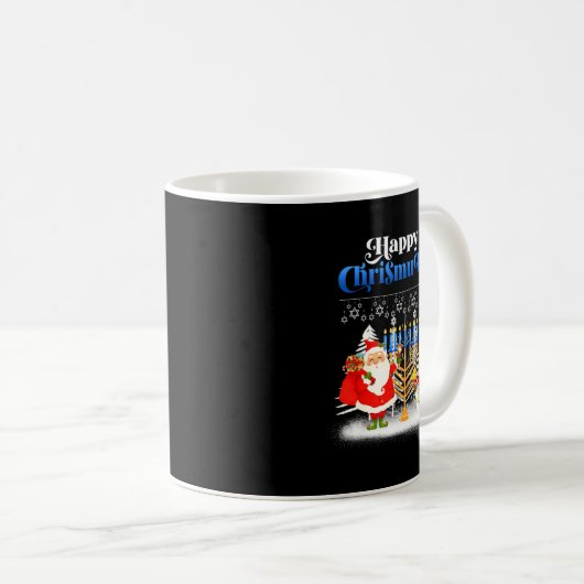Mug Happy Chrismukkah Jewish Christmas Hanukkah (Devant droit)
