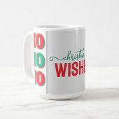 Mug happy christmas festive mug-holiday gift 2025 (Devant gauche)