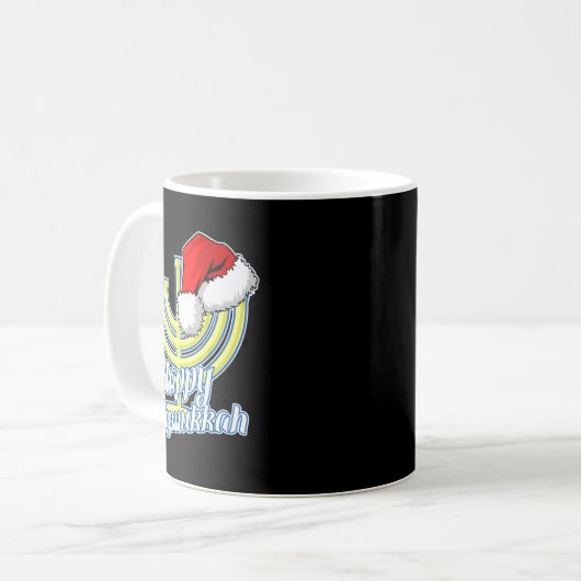 Mug Happy Christmukkah Hanukkah Christmas (Devant gauche)