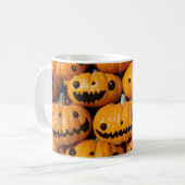 Mug Happy Citrouille Halloween automne saison (Devant gauche)