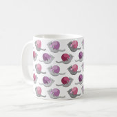 Mug Happy Cute Cats Playing with Balls Pattern (Devant gauche)