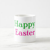 Mug Happy easter boho vert rose enfants ajouter nom ti (Centre)