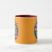 Mug Happy Easter – Colorful Spring Design - caneca (Centre)