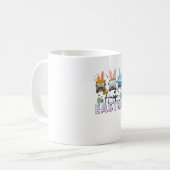 Mug Happy Easter Day Funny School Bus Driver Life Happ (Devant gauche)
