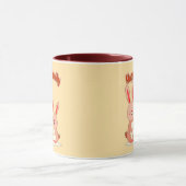 Mug Happy Easter Family – Cute Bunny - caneca (Centre)