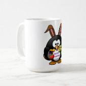 MUG "HAPPY EASTER" PENGUIN BUNNY (Devant gauche)