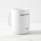 Mug Happy Employee Appreciation Day Business Logo  (Devant gauche)